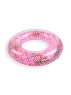 Круг для плавания с блестками, надувной, d=85 см, от 3 лет, розовый - фото 809617941