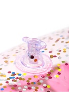 Круг для плавания с блестками, надувной, d=85 см, от 3 лет, розовый - фото 809617944