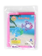 Круг для плавания «Рыбка», надувной, d=75 см, от 3 лет, розовый - фото 809617949