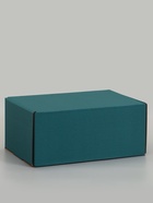 Коробка самосборная «Почтовая», изумрудная, для подарков, хранения и отправки посылок, 40×27×18 см  (артикул 10989314)  большой выбор товаров оптом и в розницу по низким ценам с доставкой