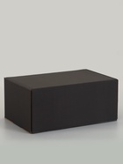 Коробка самосборная «Почтовая», черная, для подарков, хранения и отправки посылок, 40×27×18 см  (артикул 10989316)  большой выбор товаров оптом и в розницу по низким ценам с доставкой