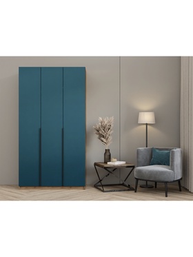 дуб вотан/аквамарин