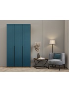 Шкаф прямой трёхстворчатый «Вертикаль 1.2», 1200×506×2216 мм, цвет дуб вотан/аквамарин  (артикул 11013561)  большой выбор товаров оптом и в розницу по низким ценам с доставкой