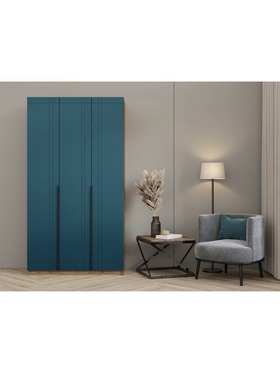 дуб вотан/аквамарин