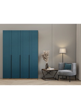 дуб вотан/аквамарин