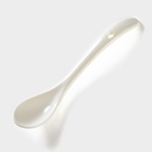 УЦЕНКА Банка для сыпучих продуктов «Эстет. Овощи», 250 мл, 9.5×9.5×9 см, с бамбуковой крышкой, с ложкой, фарфоровая, белая - Фото 6