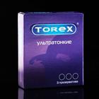 Презервативы «Torex» ультратонкие, 3 шт. - Фото 1
