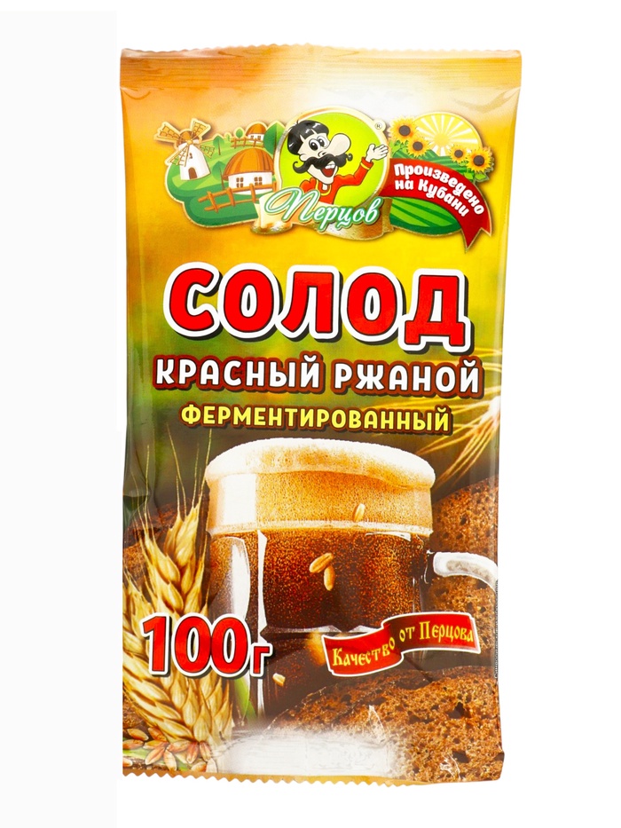 Солод Красный Ржаной, ферментированный, 100 г - Фото 1
