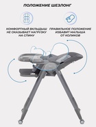 Стульчик для кормления детский, Rant Манго, графит 11009483