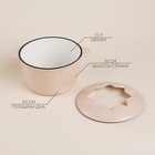 УЦЕНКА Набор для фондю SL Home, 1.6 л, d=17 см, h=10 см, эмалированное покрытие, чугун, бежевый - Фото 3