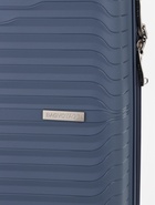 Чемодан на колёсах, 20", РР, кодовый замок, 38×22×56 см, голубой - Фото 2