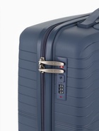 Чемодан на колёсах, 20", РР, кодовый замок, 38×22×56 см, голубой - Фото 12