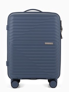 Чемодан на колёсах, 20", РР, кодовый замок, 38×22×56 см, голубой - Фото 4