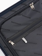 Чемодан на колёсах, 20", РР, кодовый замок, 38×22×56 см, голубой - Фото 10