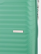 Чемодан на колёсах, 24", РР, кодовый замок, 43×26×66 см, зелёный  (артикул 11001084)  большой выбор товаров оптом и в розницу по низким ценам с доставкой