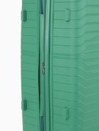Чемодан на колёсах, 24", РР, кодовый замок, 43×26×66 см, зелёный - Фото 15