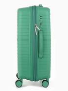Чемодан на колёсах, 24", РР, кодовый замок, 43×26×66 см, зелёный  (артикул 11001084)  большой выбор товаров оптом и в розницу по низким ценам с доставкой