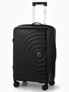 Чемодан на съёмных колёсах, 24", РР, кодовый замок, 43×26×66 см, чёрный  (артикул 11001085)  большой выбор товаров оптом и в розницу по низким ценам с доставкой