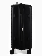 Чемодан на съёмных колёсах, 24", РР, кодовый замок, 43×26×66 см, чёрный  (артикул 11001085)  большой выбор товаров оптом и в розницу по низким ценам с доставкой