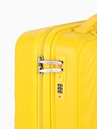 Чемодан на съёмных колёсах, 20", РР, кодовый замок, 38×22×56 см, жёлтый  (артикул 11001086)  большой выбор товаров оптом и в розницу по низким ценам с доставкой