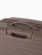 Чемодан маленький, 24", РР, кодовый замок, 4 колеса, 43×26×66 см, бежевый - Фото 14