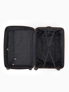 Чемодан маленький, 24", РР, кодовый замок, 4 колеса, 43×26×66 см, бежевый - Фото 9