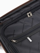 Чемодан маленький, 24", РР, кодовый замок, 4 колеса, 43×26×66 см, бежевый  (артикул 11001089)  большой выбор товаров оптом и в розницу по низким ценам с доставкой