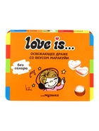 Освежающие конфеты LOVE IS… в форме сердца со вкусом маракуйя, в блистере и обечайке, 10.8 г - Фото 3