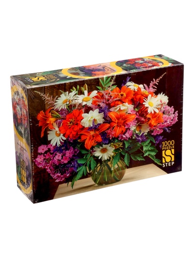 Пазл «Букет с ромашками», 1000 деталей