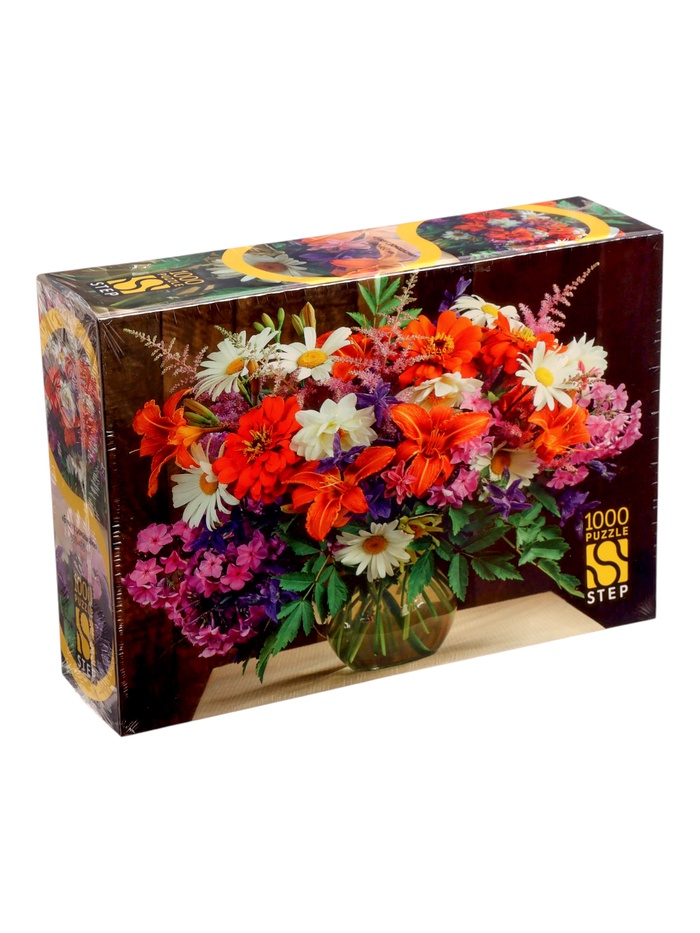 Пазл «Букет с ромашками», 1000 деталей - Фото 1