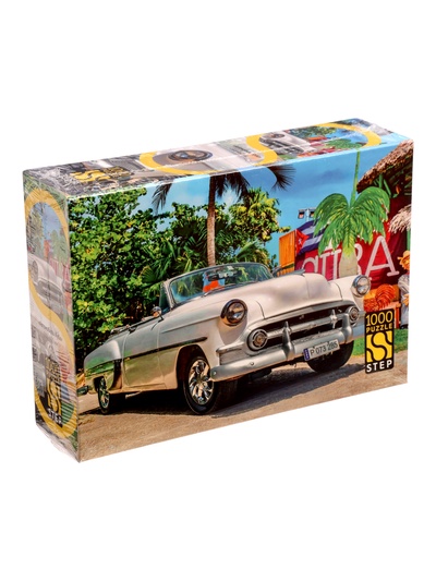 Пазл «Автомобиль. Куба», 1000 деталей