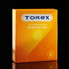 Презервативы «Torex» ребристые, 3 шт. - Фото 1