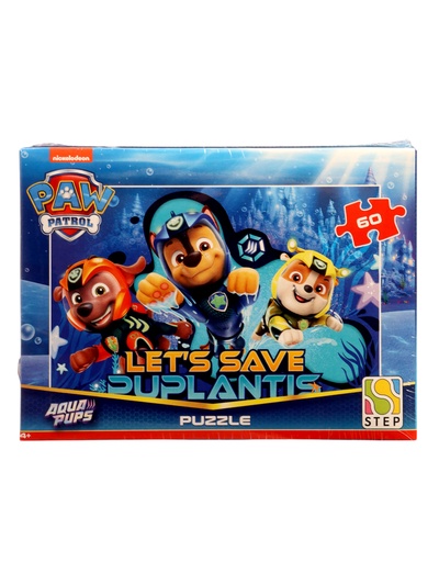 Пазл «Щенячий патруль. Аква», 60 деталей