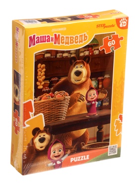 Пазл 60 эл. "Маша и Медведь. Лесные истории" 81256