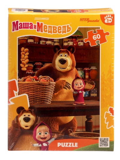 Пазл «Маша и Медведь. Лесные истории», 60 деталей