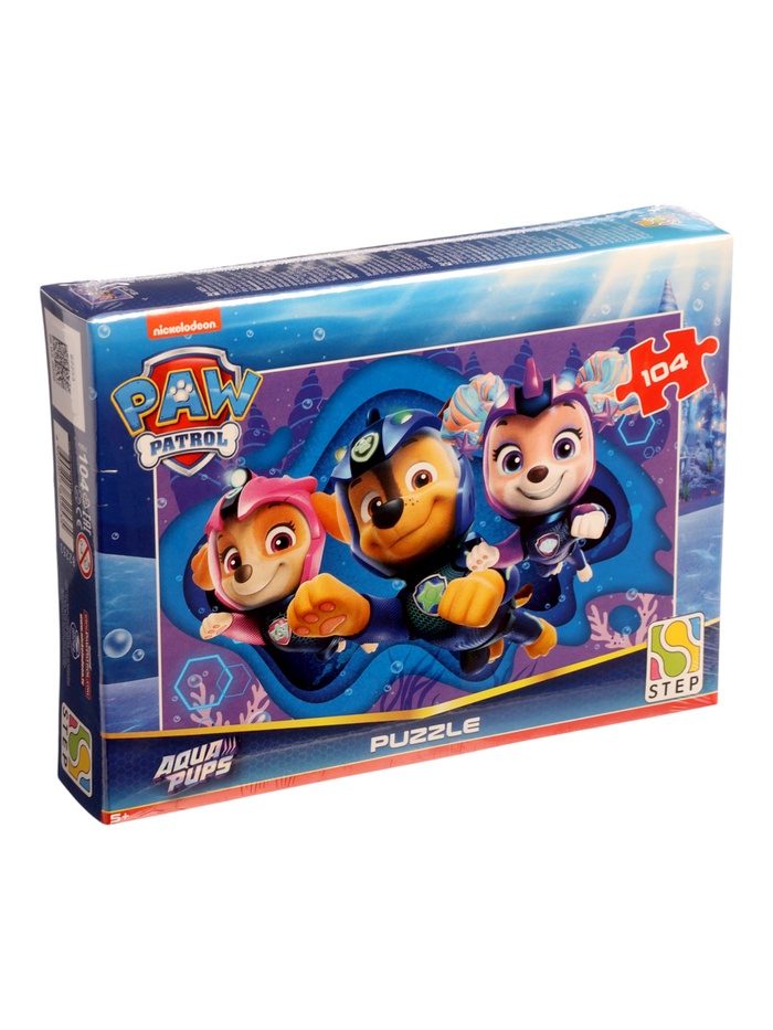 Пазл «Щенячий патруль. Аква», 104 детали - Фото 1