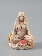 УЦЕНКА Статуэтка «Богиня любви Парвати» 11×9×7 см, гипс, слоновая кость - Фото 2