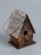 УЦЕНКА Подвесной декор «Скворечник» дерево 17×24×15 см, цв. коричневый 11016558