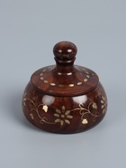 УЦЕНКА Сахарница «Ассорти» 12×12×10 см, дерево шишам - Фото 2