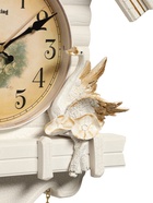 УЦЕНКА Часы настенные интерьерные большие с кукушкой «Лебеди», плавный ход, 63×8×32 см, белые 518357 - Фото 4