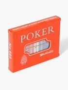 УЦЕНКА Карты игральные пластиковые 54 шт "Покер", 19 мкм, карта 5.5 х 8.5 см, набор 2 колоды 10747 - Фото 1
