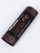 Мешки для мусора ароматизированные 30 л, Кофе UpakLand ПНД, толщ 7 мкм, 20 шт. - Фото 2