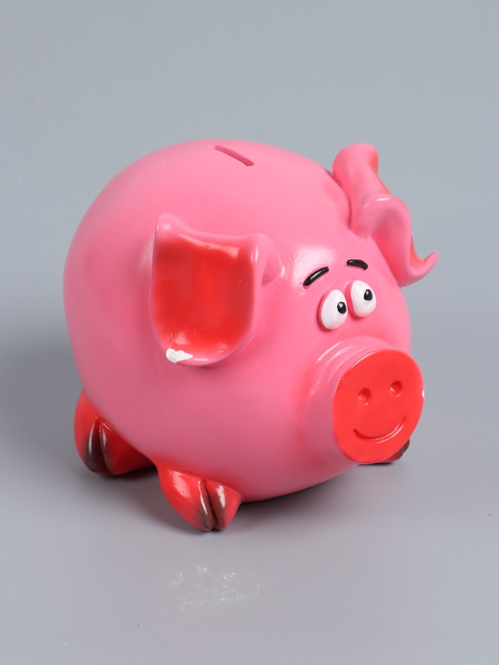 УЦЕНКА Копилка для денег «Свинка», 15×14 см - Фото 1