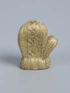 УЦЕНКА Свеча «Варежка», лак золото - Фото 4