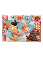 Пазл 30 эл. "Кофейные коты" 290х210мм 30ПЗ4_35744  (артикул 11010678)  большой выбор товаров оптом и в розницу по низким ценам с доставкой