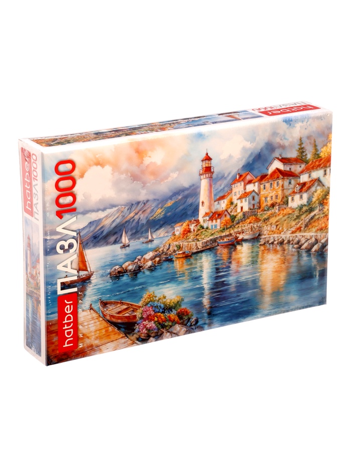 Пазл «Живописный маяк», 68×48 см, 1000 деталей - Фото 1