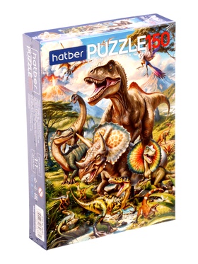 Пазл 150 эл. "Мир динозавров" 220х330мм 150ПЗ4_35957