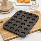 УЦЕНКА Форма для выпечки с а/п покрытием 35х26 см "Жаклин. Круг" 24 ячейки - Фото 1