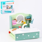 УЦЕНКА Игровой деревянный набор "Умывальник" 26,5х25,5х33,5 см - Фото 1