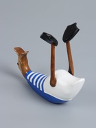 УЦЕНКА Подставка под бутылку «Уточка в синем» дерево 30×13×24 см - Фото 2